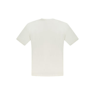 Camiseta de algodón blanca para hombre