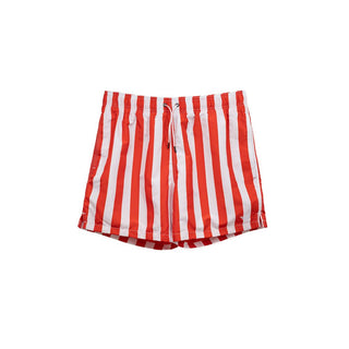 Rote Badeshorts aus Polyester