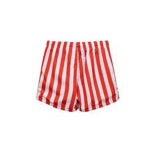 Rote Badeshorts aus Polyester