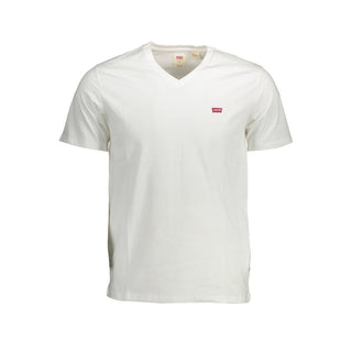 Bianco Baumwoll-Herren-T-Shirt