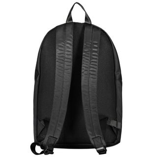 Mochila para hombre de poliéster negra
