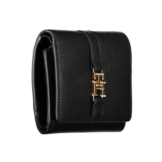 Nero Polyurethane Women Wallet