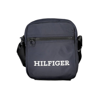 Bolso de hombre de poliéster azul para llevar al hombro