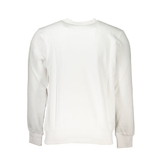 Weißes Herren-Sweatshirt aus Baumwolle