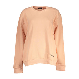 Sudadera rosa de poliéster para mujer