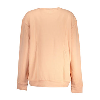 Sudadera rosa de poliéster para mujer
