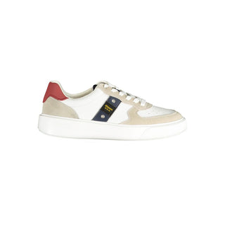 Zapatilla deportiva blanca de poliuretano para hombre