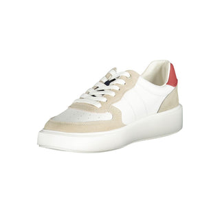Zapatilla deportiva blanca de poliuretano para hombre