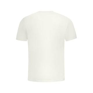 Weißes Herren-T-Shirt aus Baumwolle