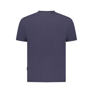 Camiseta para hombre de algodón orgánico azul