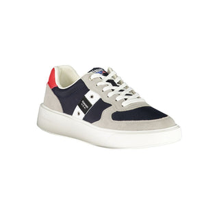Zapatilla deportiva azul de poliuretano para hombre