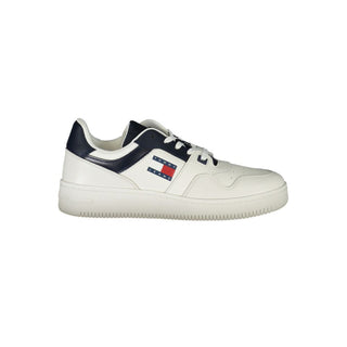 Zapatillas azules de cuero para hombre