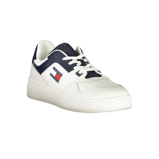 Zapatillas azules de cuero para hombre