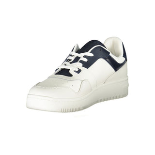 Zapatillas azules de cuero para hombre