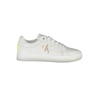 Bianco Leder Damen-Sneaker