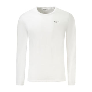 Camiseta para hombre de algodón blanco