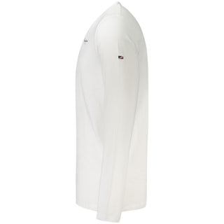 Camiseta para hombre de algodón blanco