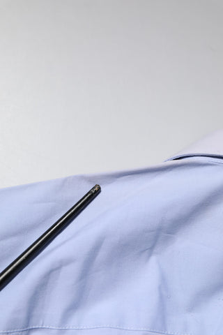 Blue Cotton SICILIA Long Sleeves Dress Shirt