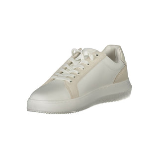 Herren-Sneaker aus weißem Polyurethan