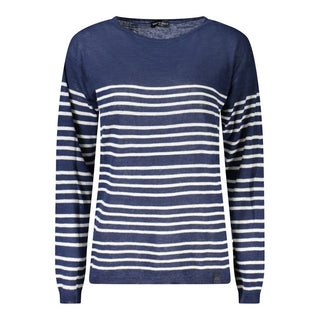 Blue Linen Women's Sweater