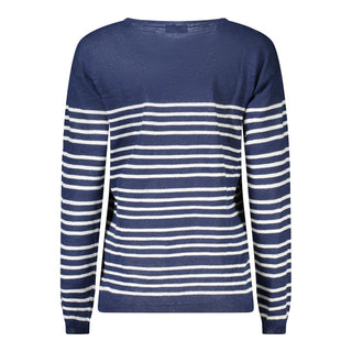 Blue Linen Women's Sweater