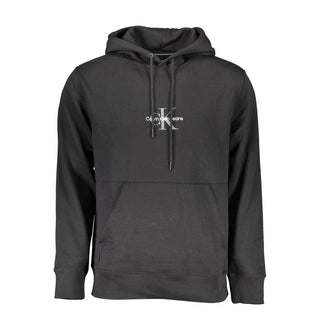 Schwarzes Baumwoll-Sweatshirt für Herren