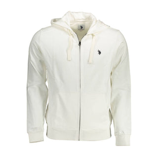 Sudadera de algodón blanca para hombre
