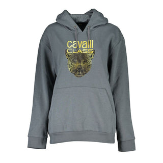 Grigio Polyester Women Sweatshirt