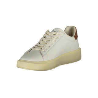 Herren-Sneaker aus weißem Polyurethan