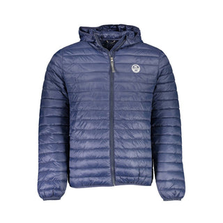 Chaqueta azul de poliamida para hombre