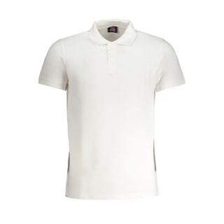 Weißes Baumwoll-Poloshirt für Herren