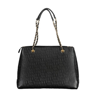 Schwarze Polyethylen-Handtasche