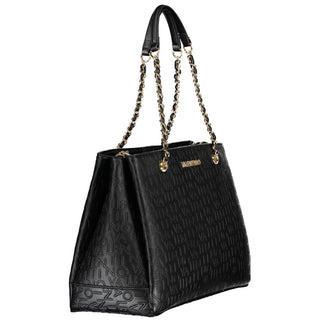 Schwarze Polyethylen-Handtasche