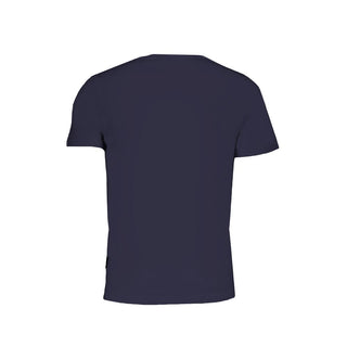 Camiseta para hombre de algodón orgánico azul