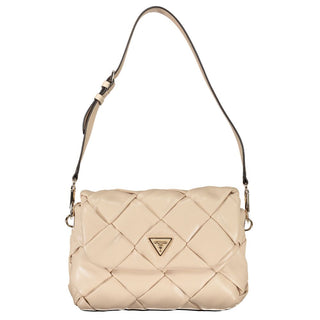 Rosa Polyurethan Damen Rucksack