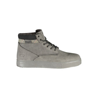 Grey Poliuretano Men Ankle Boot