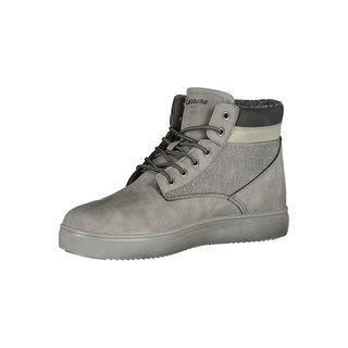 Botín para hombre de poliuretano gris