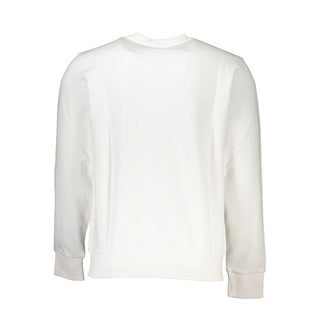 Weißes Herren-Sweatshirt aus Baumwolle
