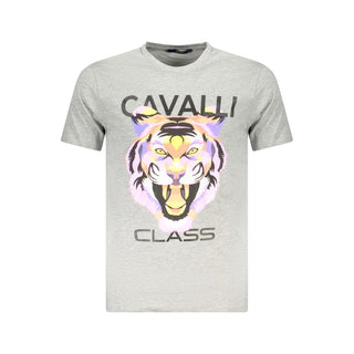 Grigio Cotton Men T-Shirt
