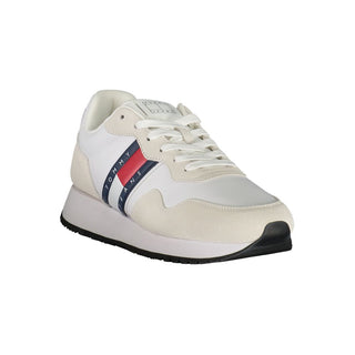 Bianco Leder Herren Sneaker