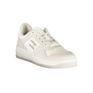 Herren-Sneaker aus weißem Polyurethan