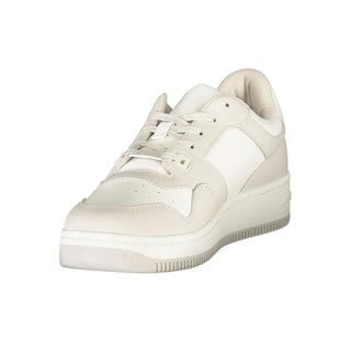 Herren-Sneaker aus weißem Polyurethan