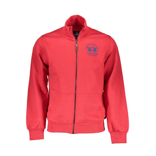 Rosso Baumwoll-Herren-Sweatshirt