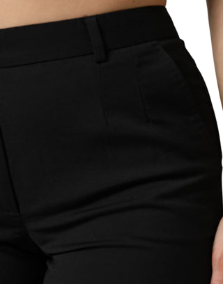 Schwarze High Waist Tapered STAFF Hose