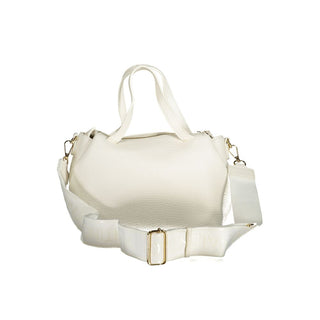 Weiße Polyethylen-Handtasche