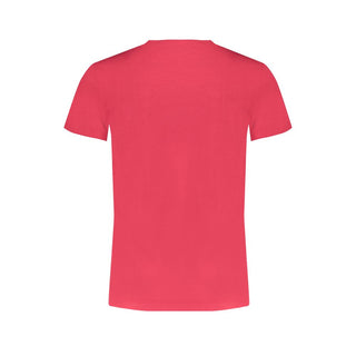 Rosso Baumwoll-Herren-T-Shirt
