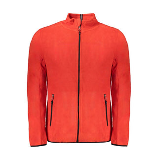 Rosso Polyester Herren-Sweatshirt