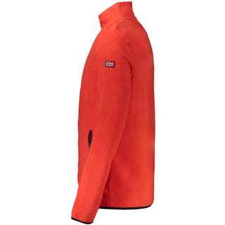 Rosso Polyester Herren-Sweatshirt