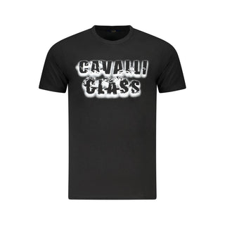 Black Cotton Mens T-Shirt