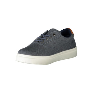 Blaue Herren-Sneaker aus Polyurethan